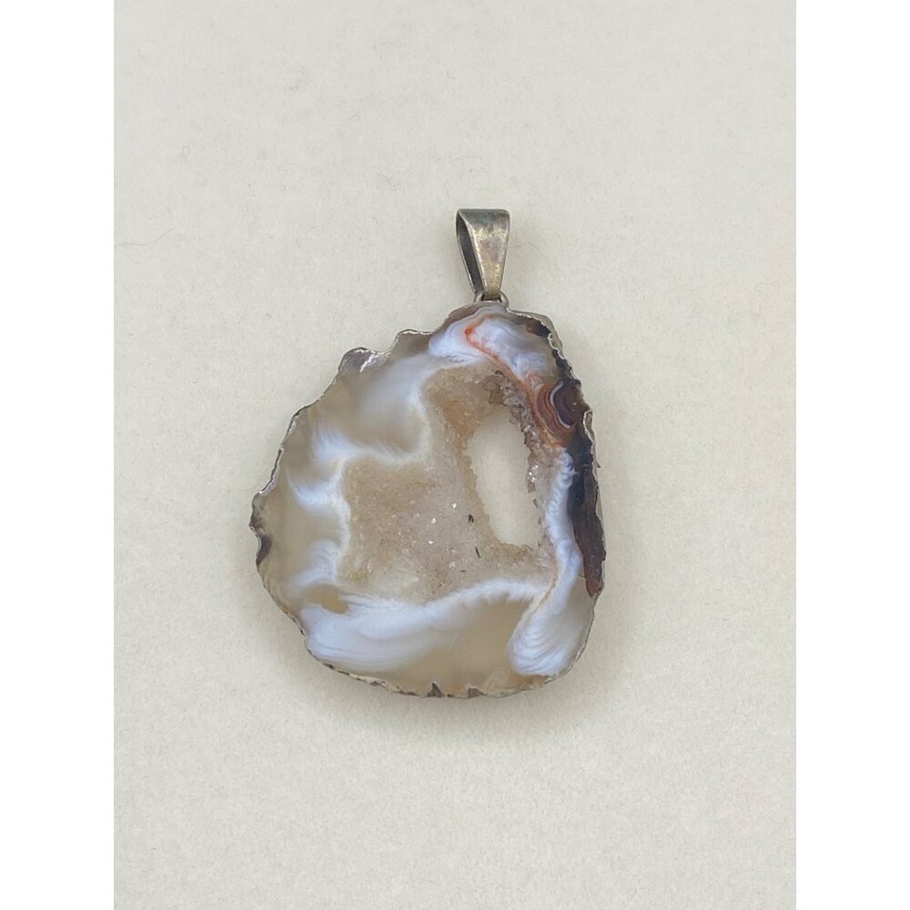 Natural awaits sterling pendant